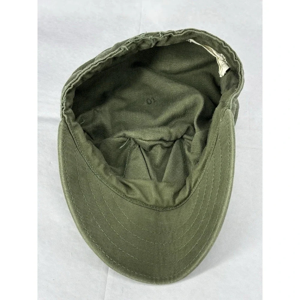 USMC Olive Drab Utility Cover Cap Marine Corps 8-Point Hat USGI Vietnam XS OG107